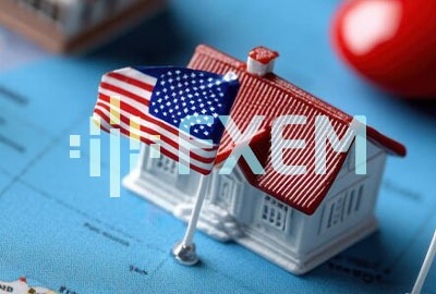 US new home sales data